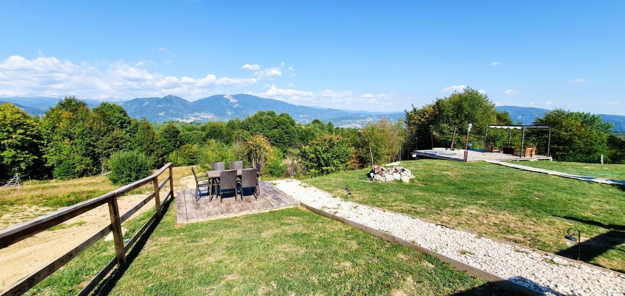 La Cabana, Corbeni Buitenkant foto